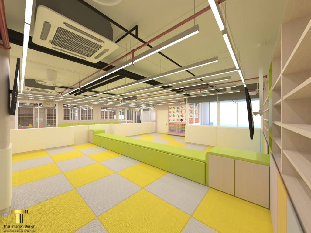 งานออกแบบตกแต่งภายในDay Care โรงพยาบาลรามาธิบดี
บริษัทรับออกแบบและตกแต่งภายในแบบครบวงจรกรุงเทพมหานครและปริมณฑล และรับงานทั่วประเทศไทย
Interior design project for a Day Care facility at Ramathibodi Hospital.
A full-service interior design and decoration company serving Bangkok and surrounding areas, and accepting projects throughout Thailand.
拉瑪提波迪醫院日間照顧中心室內設計工程。

我們是一家提供全方位服務的室內設計及裝飾公司，服務範圍涵蓋曼谷及週邊地區，並承接泰國全境的專案。