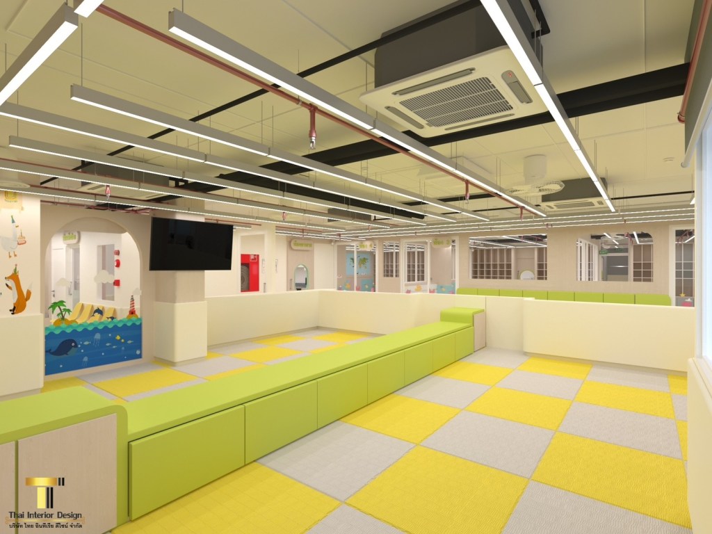 งานออกแบบตกแต่งภายในDay Care โรงพยาบาลรามาธิบดี
บริษัทรับออกแบบและตกแต่งภายในแบบครบวงจรกรุงเทพมหานครและปริมณฑล และรับงานทั่วประเทศไทย
Interior design project for a Day Care facility at Ramathibodi Hospital.
A full-service interior design and decoration company serving Bangkok and surrounding areas, and accepting projects throughout Thailand.
拉瑪提波迪醫院日間照顧中心室內設計工程。

我們是一家提供全方位服務的室內設計及裝飾公司，服務範圍涵蓋曼谷及週邊地區，並承接泰國全境的專案。