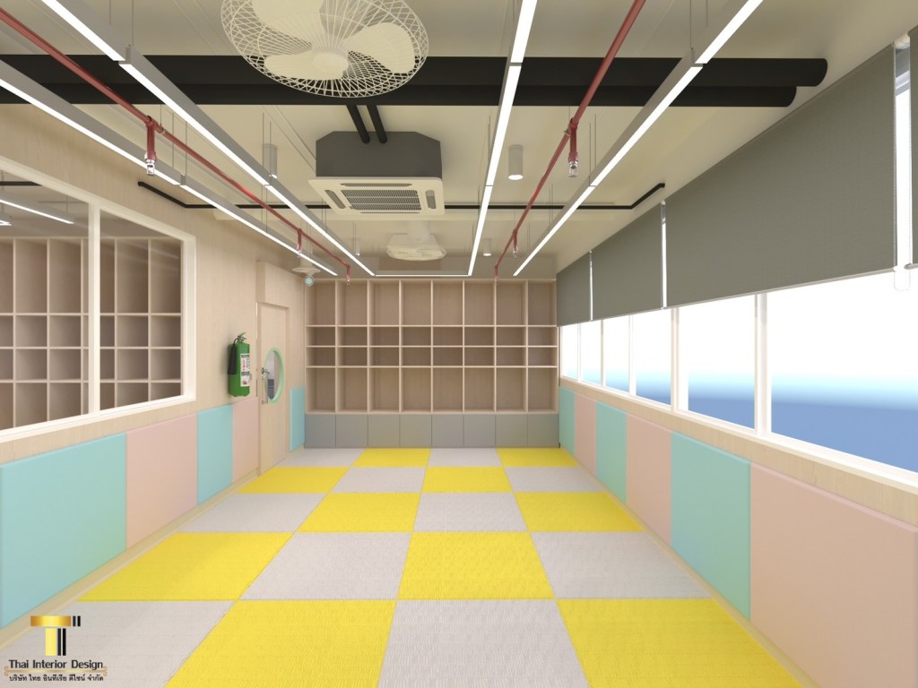 งานออกแบบตกแต่งภายในDay Care โรงพยาบาลรามาธิบดี
บริษัทรับออกแบบและตกแต่งภายในแบบครบวงจรกรุงเทพมหานครและปริมณฑล และรับงานทั่วประเทศไทย
Interior design project for a Day Care facility at Ramathibodi Hospital.
A full-service interior design and decoration company serving Bangkok and surrounding areas, and accepting projects throughout Thailand.
拉瑪提波迪醫院日間照顧中心室內設計工程。

我們是一家提供全方位服務的室內設計及裝飾公司，服務範圍涵蓋曼谷及週邊地區，並承接泰國全境的專案。