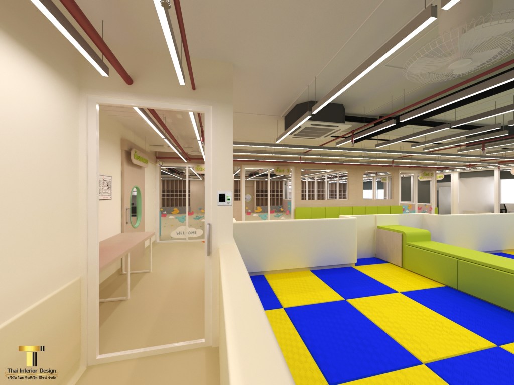 งานออกแบบตกแต่งภายในDay Care โรงพยาบาลรามาธิบดี
บริษัทรับออกแบบและตกแต่งภายในแบบครบวงจรกรุงเทพมหานครและปริมณฑล และรับงานทั่วประเทศไทย
Interior design project for a Day Care facility at Ramathibodi Hospital.
A full-service interior design and decoration company serving Bangkok and surrounding areas, and accepting projects throughout Thailand.
拉瑪提波迪醫院日間照顧中心室內設計工程。

我們是一家提供全方位服務的室內設計及裝飾公司，服務範圍涵蓋曼谷及週邊地區，並承接泰國全境的專案。