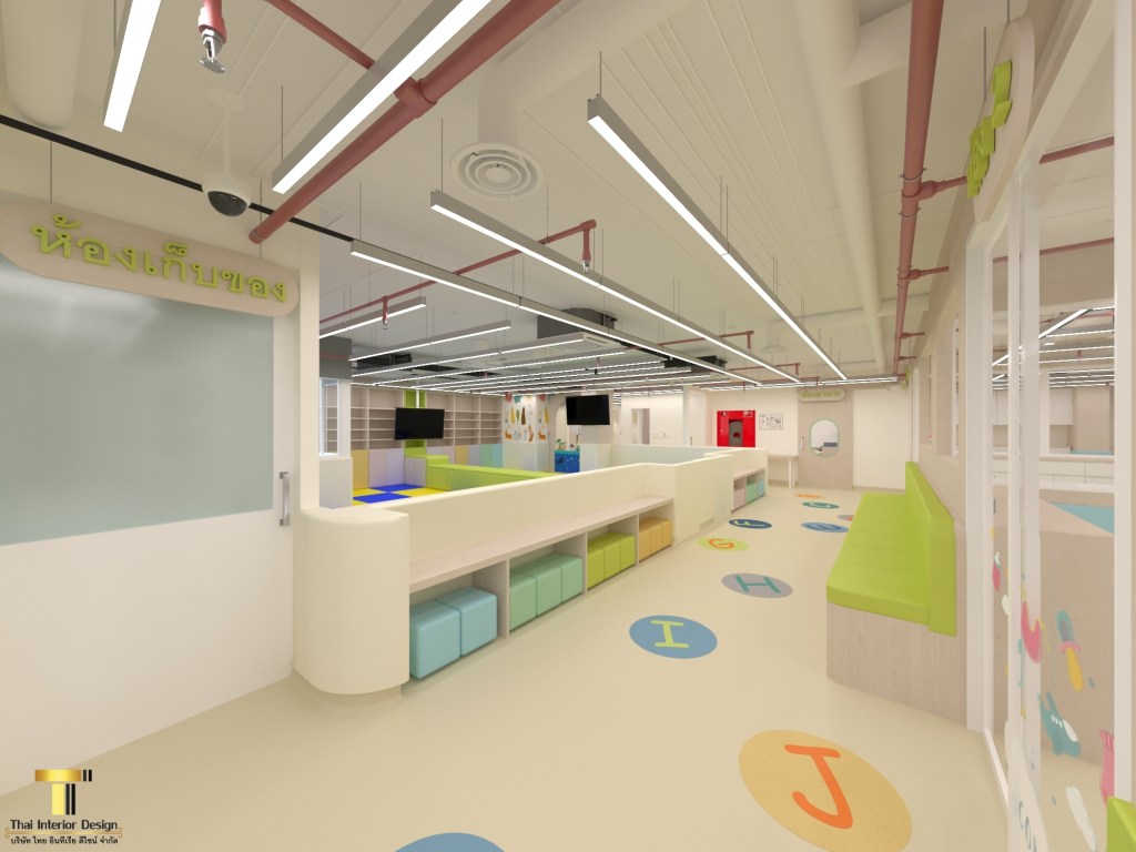 งานออกแบบตกแต่งภายในDay Care โรงพยาบาลรามาธิบดี
บริษัทรับออกแบบและตกแต่งภายในแบบครบวงจรกรุงเทพมหานครและปริมณฑล และรับงานทั่วประเทศไทย
Interior design project for a Day Care facility at Ramathibodi Hospital.
A full-service interior design and decoration company serving Bangkok and surrounding areas, and accepting projects throughout Thailand.
拉瑪提波迪醫院日間照顧中心室內設計工程。

我們是一家提供全方位服務的室內設計及裝飾公司，服務範圍涵蓋曼谷及週邊地區，並承接泰國全境的專案。